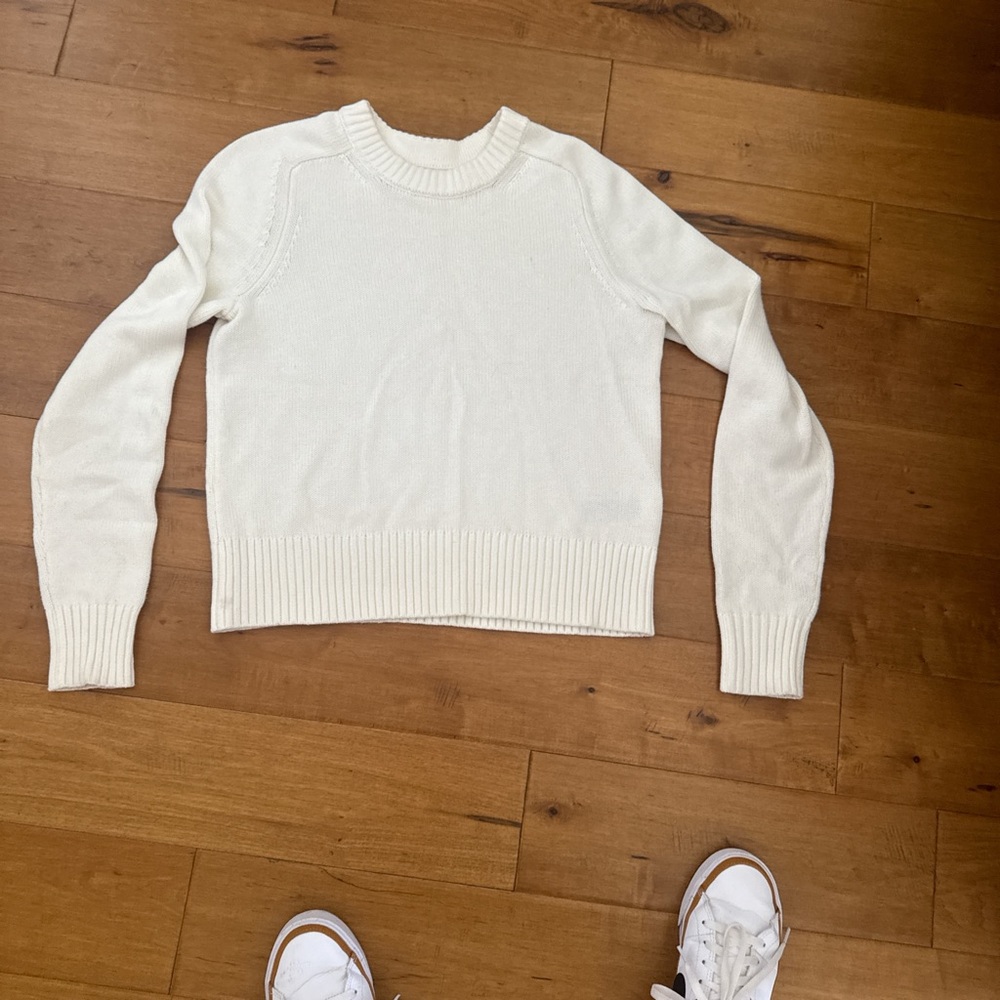 Banana Republic Ivory Cardigan Sweater